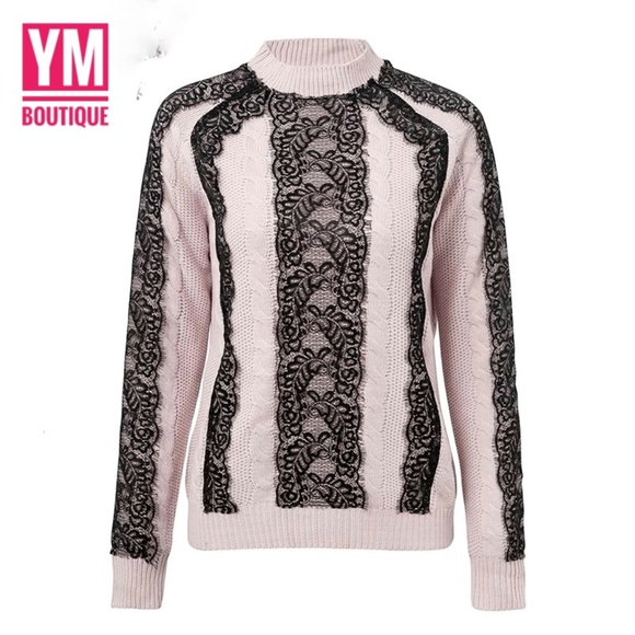 🔥Clearance🔥Lace detailed sweater - Picture 2 of 4